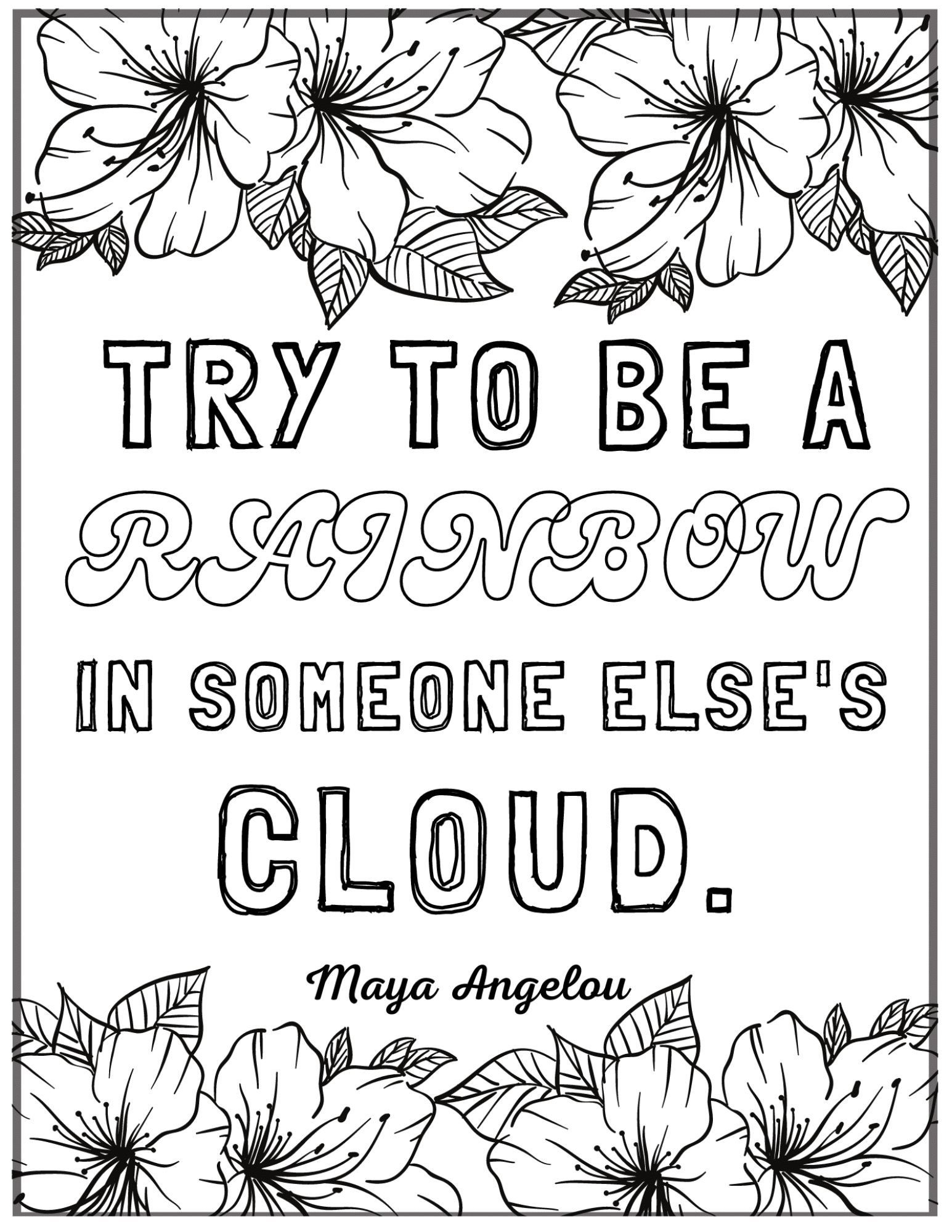 48 Free Kindness Coloring Pages for Kids and Adults