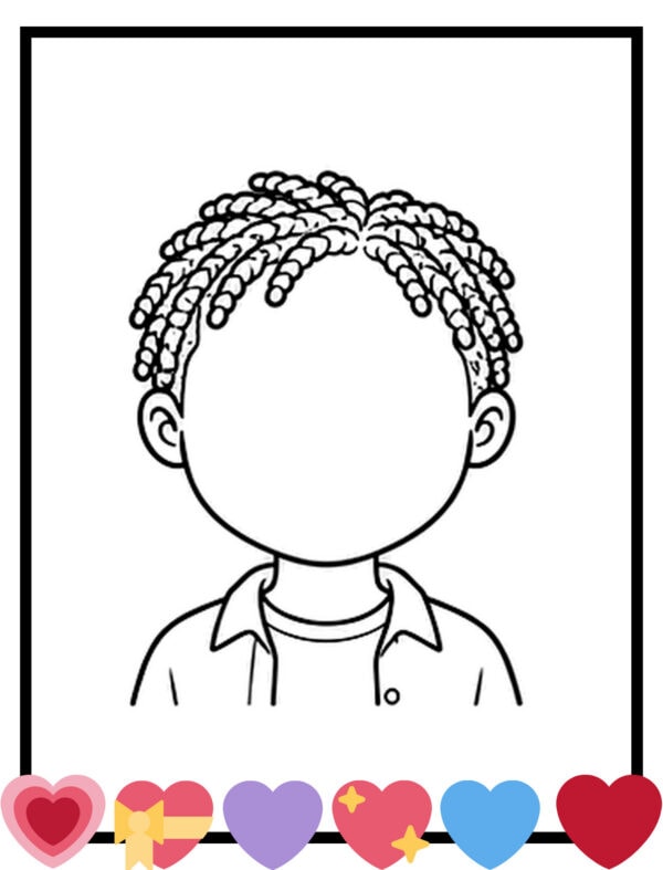 blank face templates for crafts