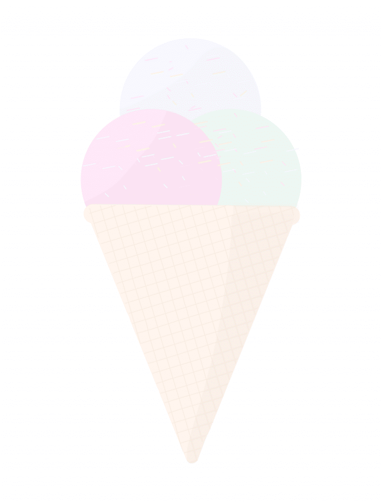 26 Free Ice Cream Cone Template Printables - 24hourfamily.com