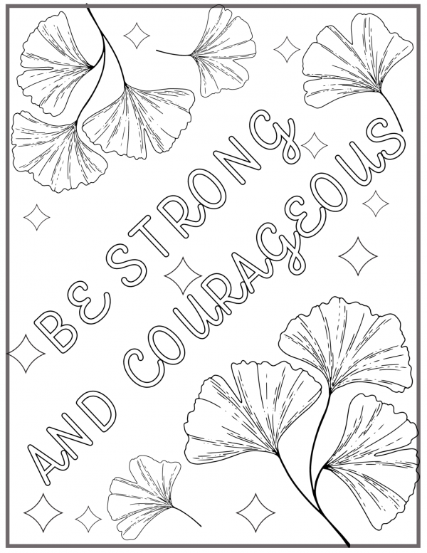 Respect coloring page
