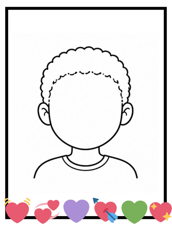 blank face templates for crafts