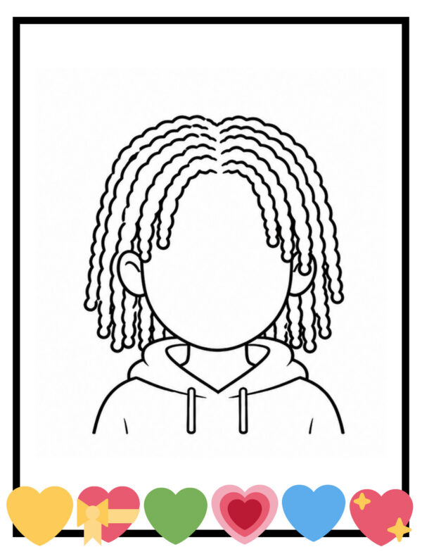 blank face templates 
