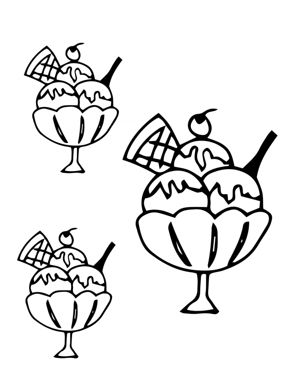 free printable ice cream sundae templates