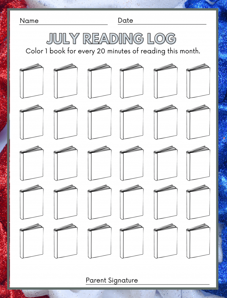 15 Free Summer Reading Log Printables - 24hourfamily.com