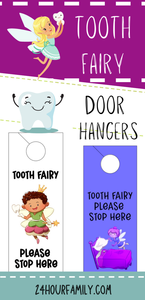 Tooth Fairy dor hanger
