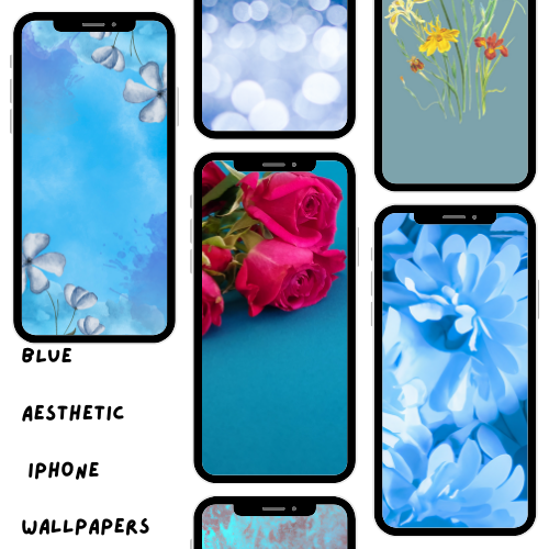 blue aesthetic wallpapers for phone phone free to use
