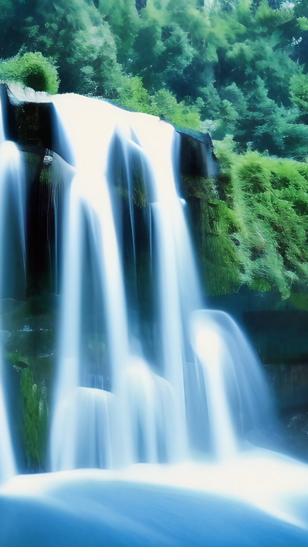 Waterfall phone background