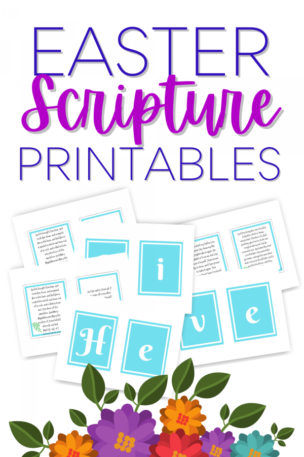easter scripture printables for kids