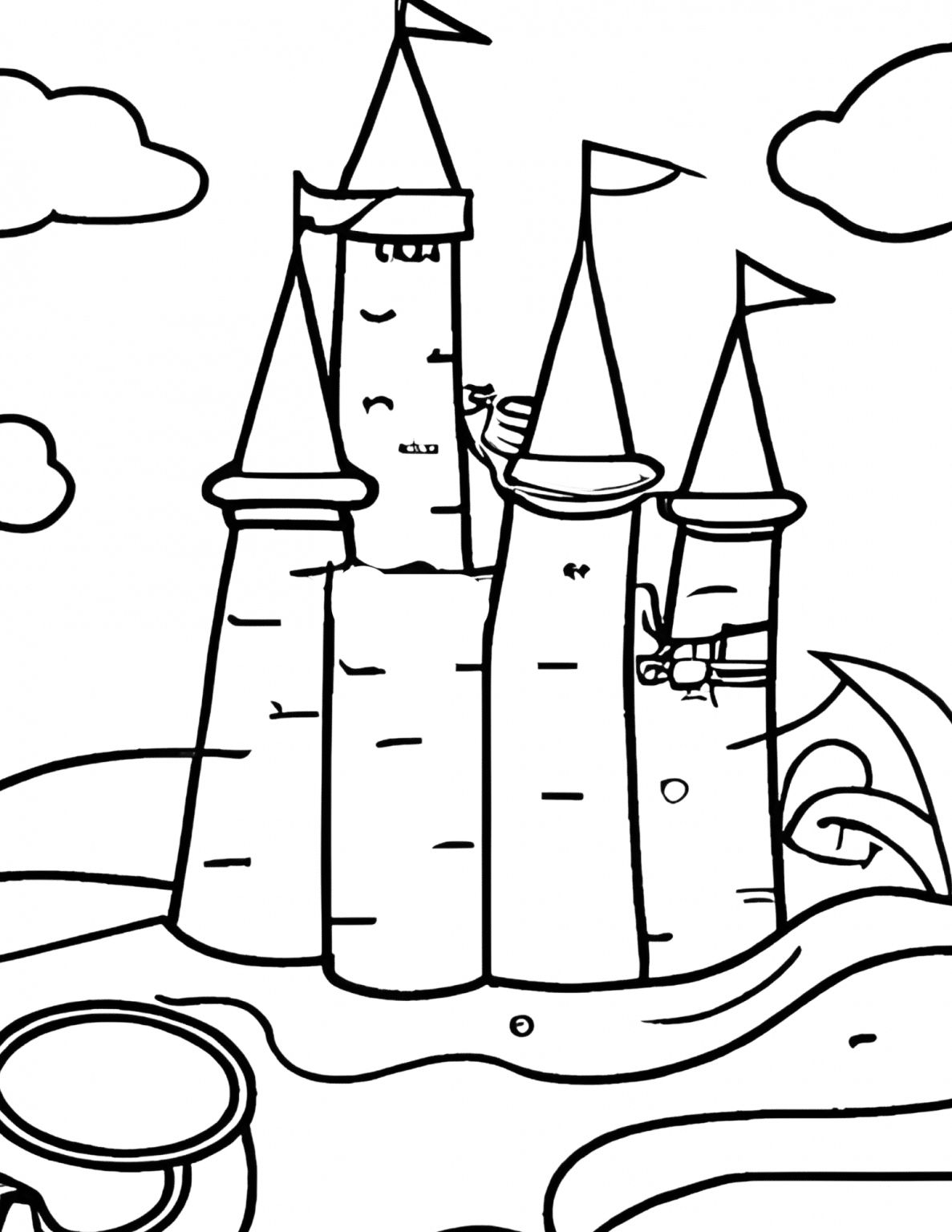 53 Free Beach Coloring Pages - 24hourfamily.com