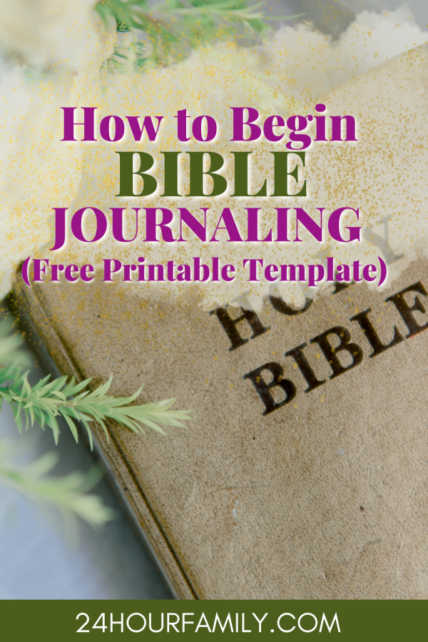how to begin bible journaling