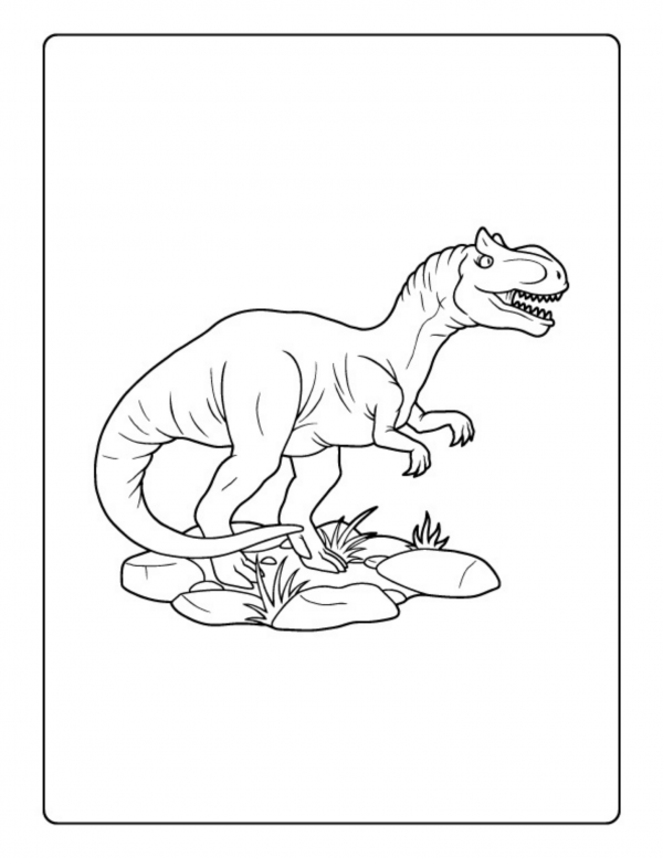 t-rex drawing 