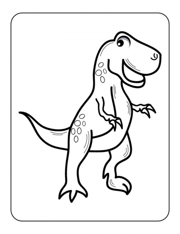 kids coloring pages dinosaurs 