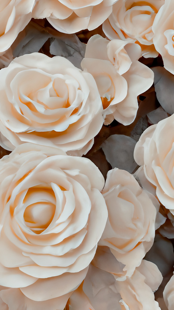 White rose aesthetic wallpapers for iPhone 