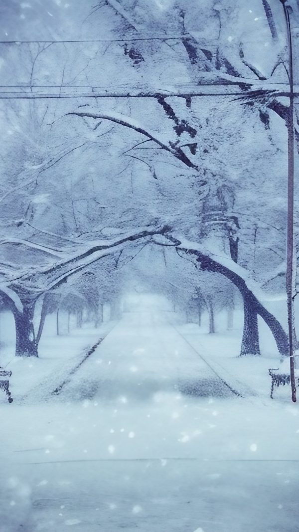 Winter snow wallpaper for phone
