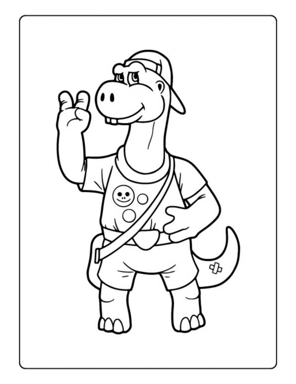 jurassic dinosaurs coloring pages