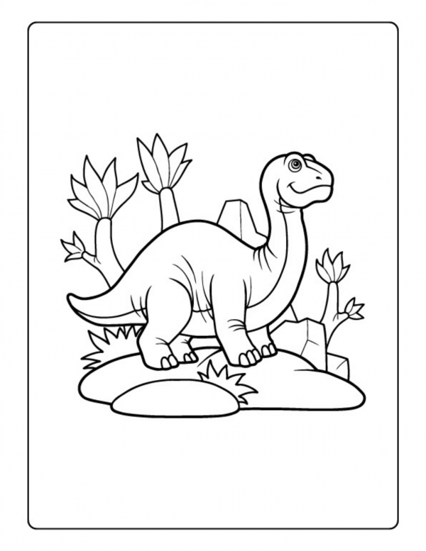 jurassic dinosaurs coloring pages