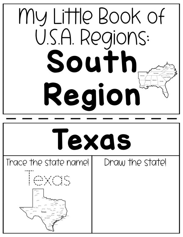the 5 regions of the united states the south region