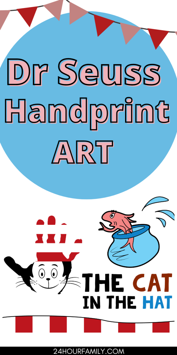 Dr Seuss crafts Dr Suess crafts handprint art