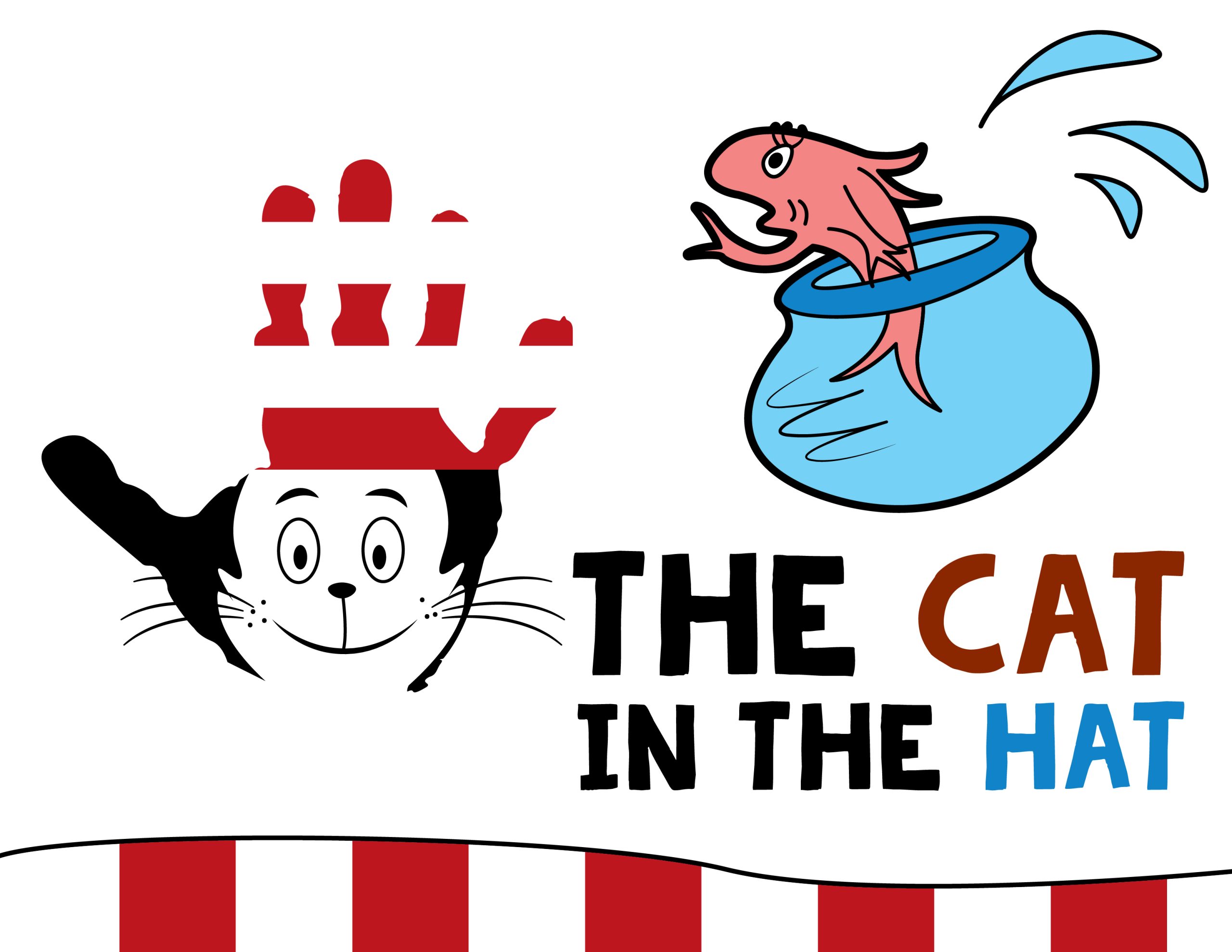 Cat in the Hat Handprint Craft (Free Template)