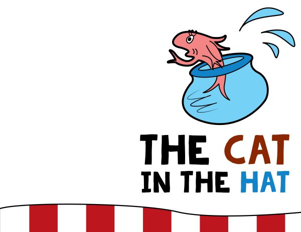 create handprints to make cat in the hat crafts printable art 