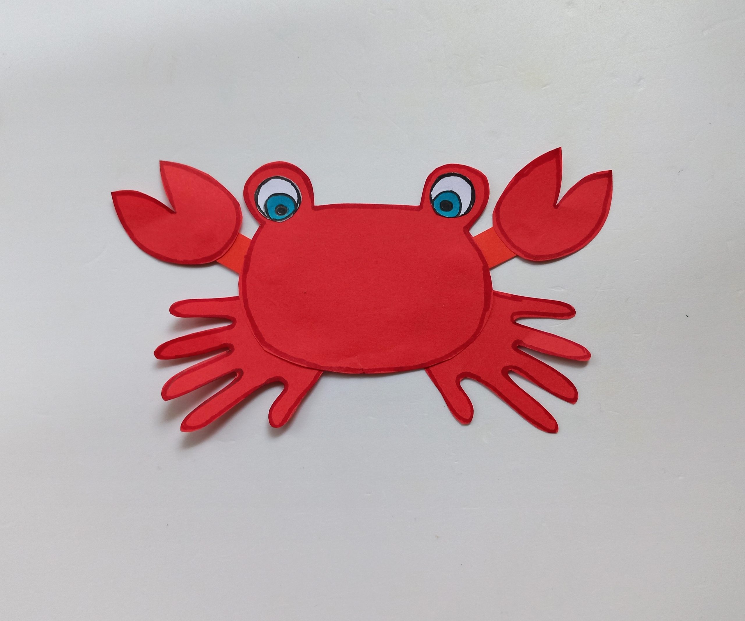 Free Printable Crab Template – Crab Craft