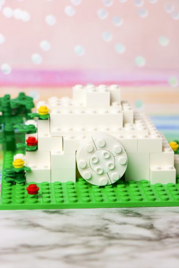 how to build a lego tomb for kids
