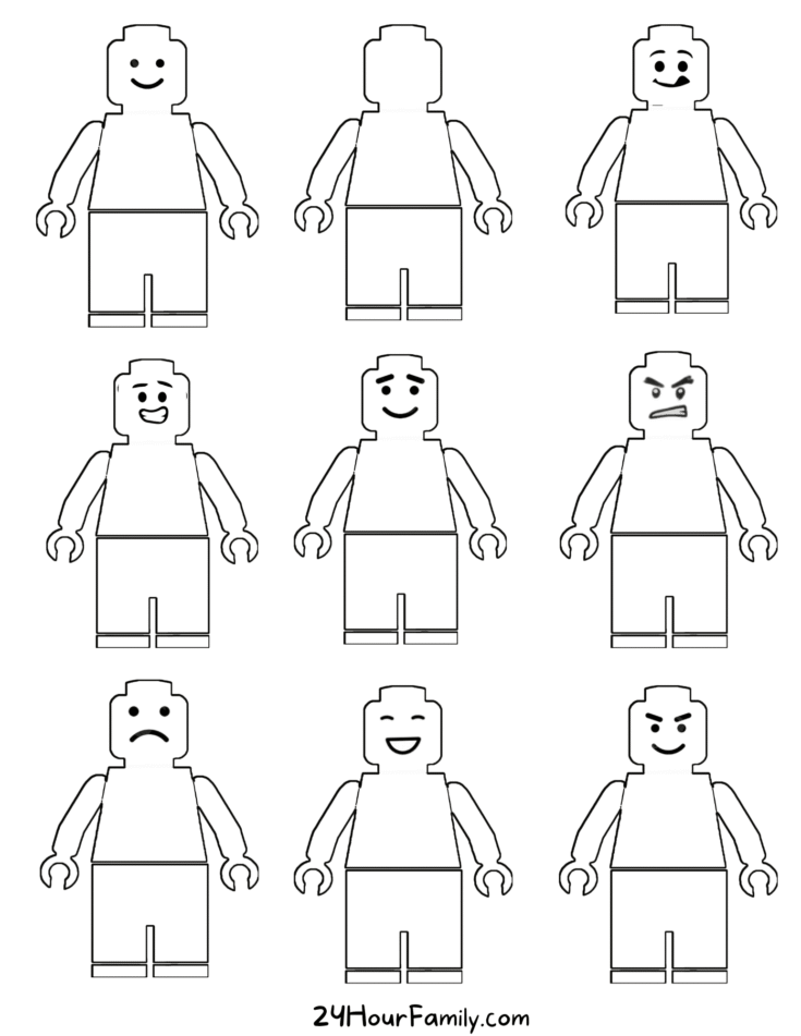 free legoman printable pdf download
