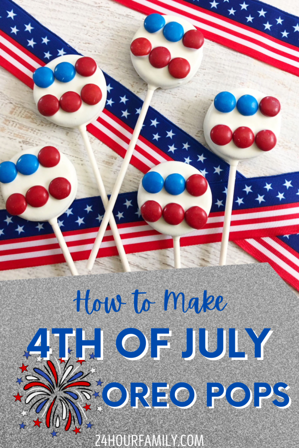 patriotic july 4th oreo pops party foods