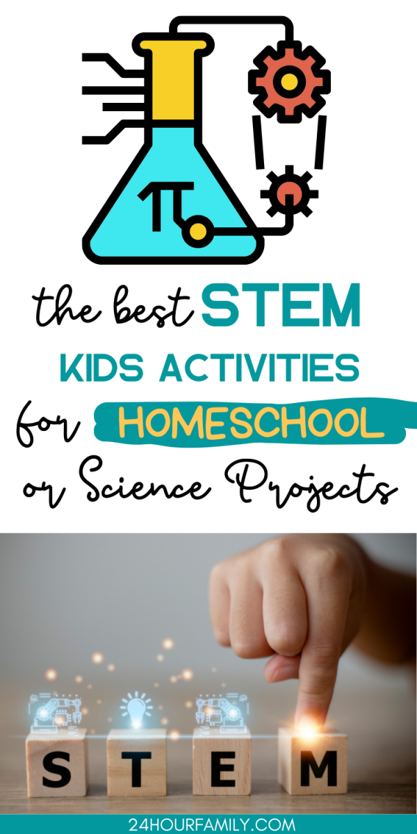 Stem science activities for kids or homeschool or for science projects