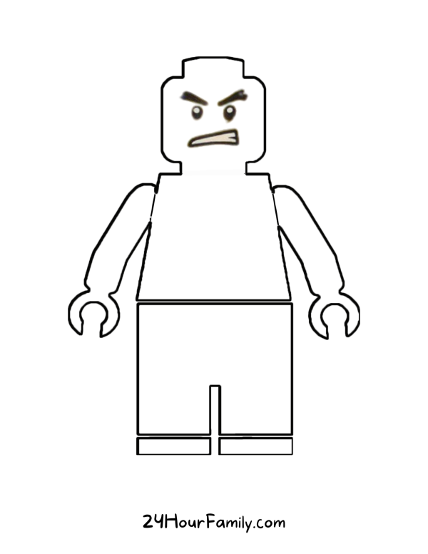 make a 3d printable lego man free download