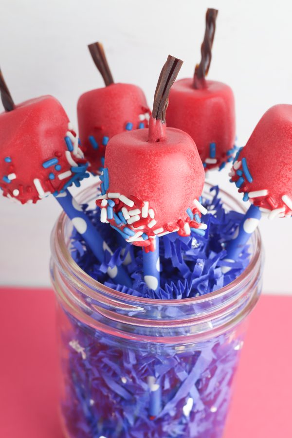marshmallow pops 4th of july treats for parties