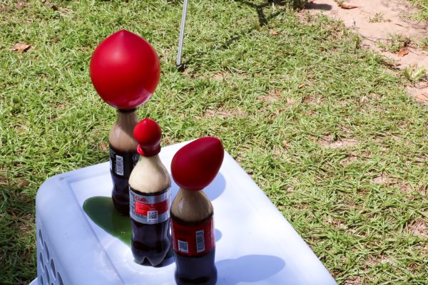 the balloon, soda bottle and pop rocks experiment