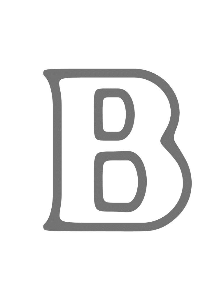 26 Free Coloring Pages of Bubble Letters
