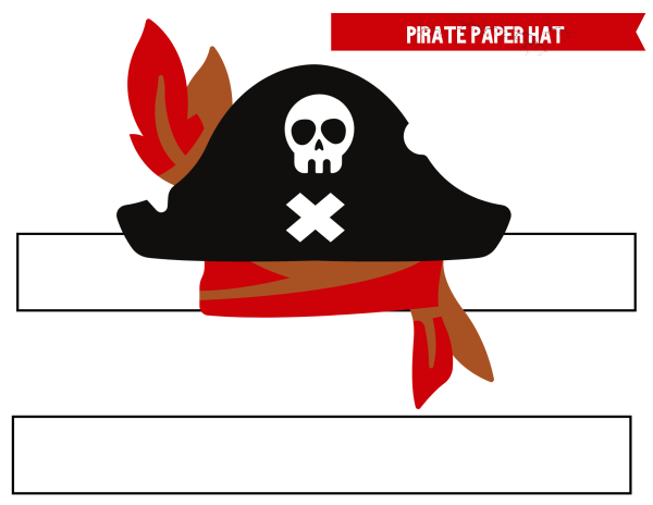 pirate hat template pdf download