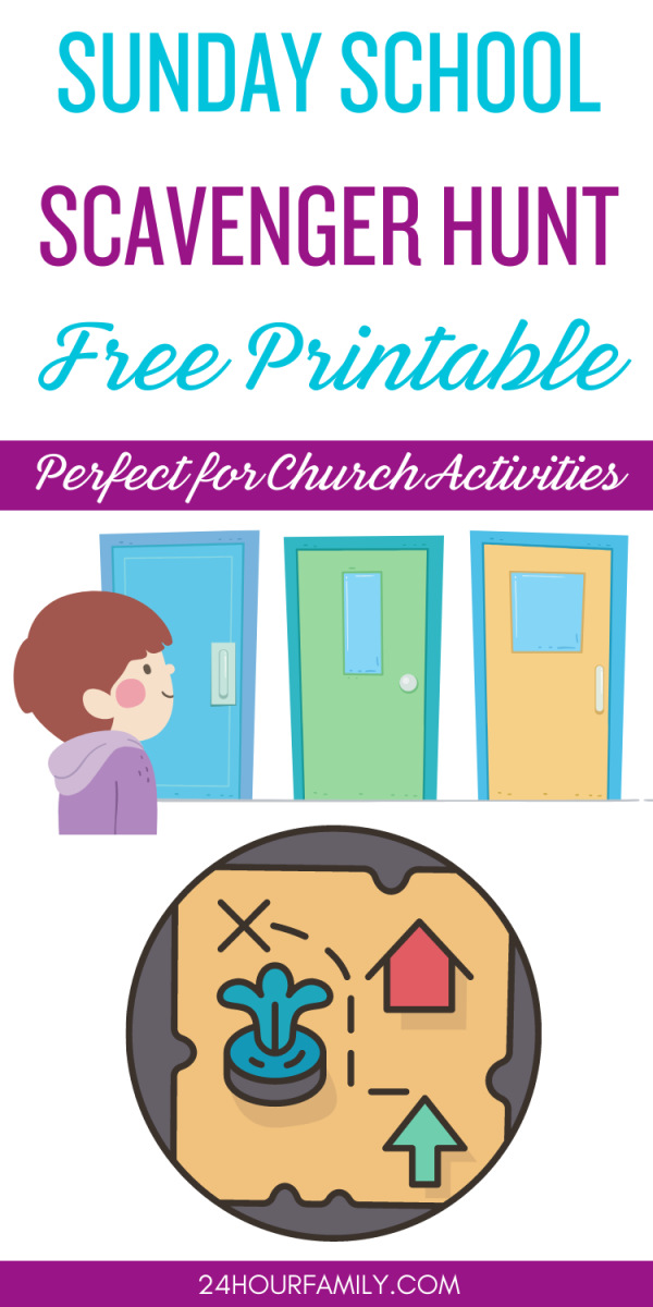 children's church activities free printable children's church scavenger hunt