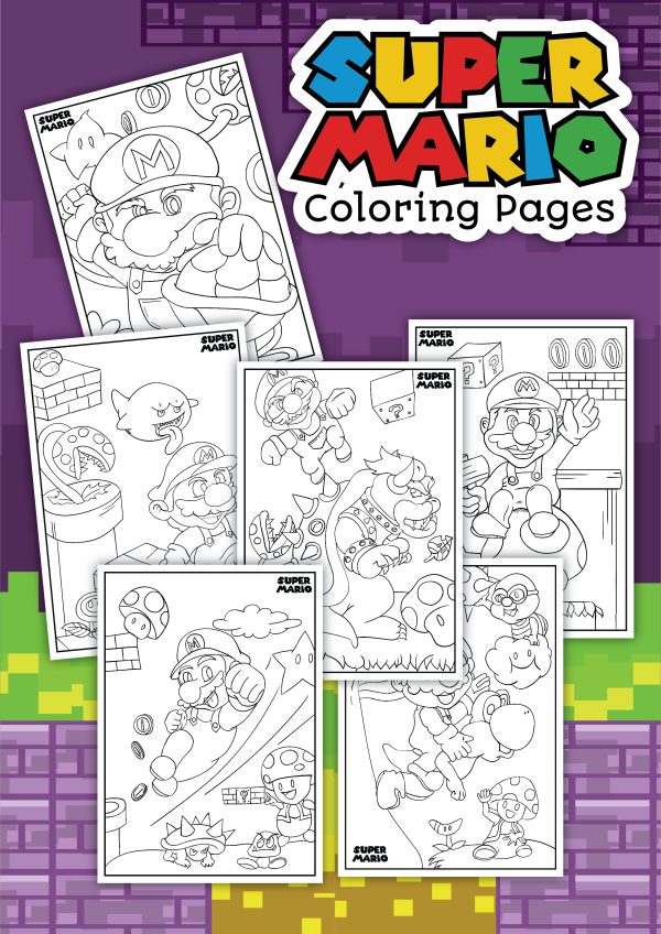 free printable luigi coloring pages for kids