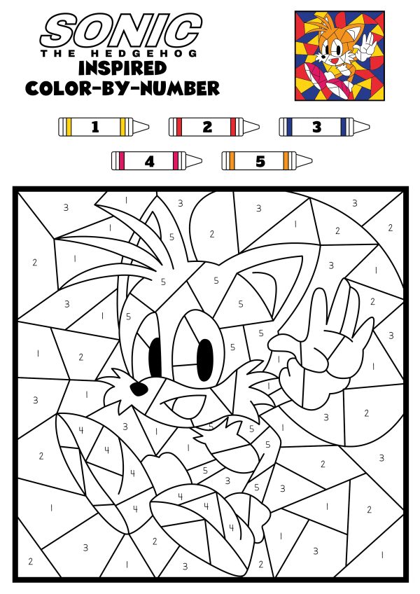 sonic the hedgehog coloring pages tails coloring pages