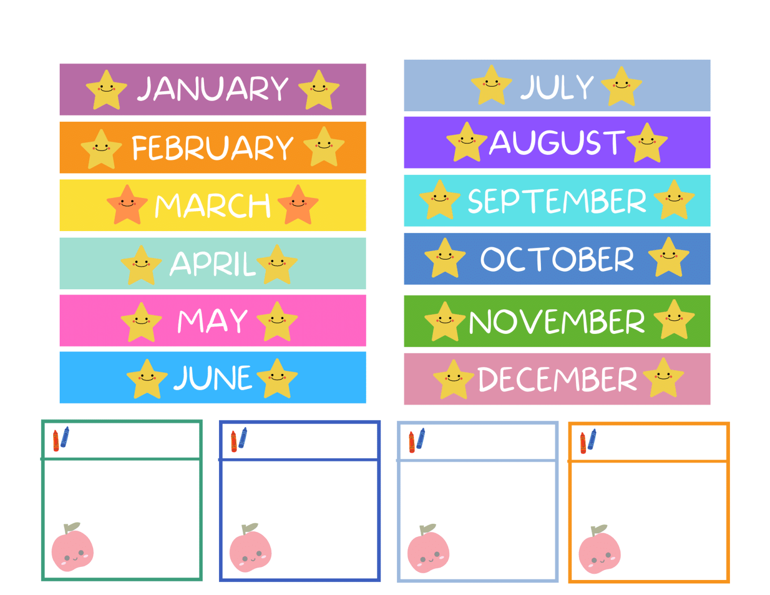 Free Printable Homework Planner Template and Stickers - 24hourfamily.com