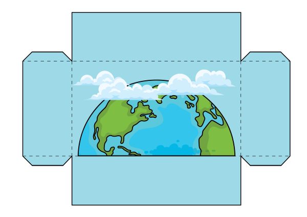 3d layers of the earth printable activity