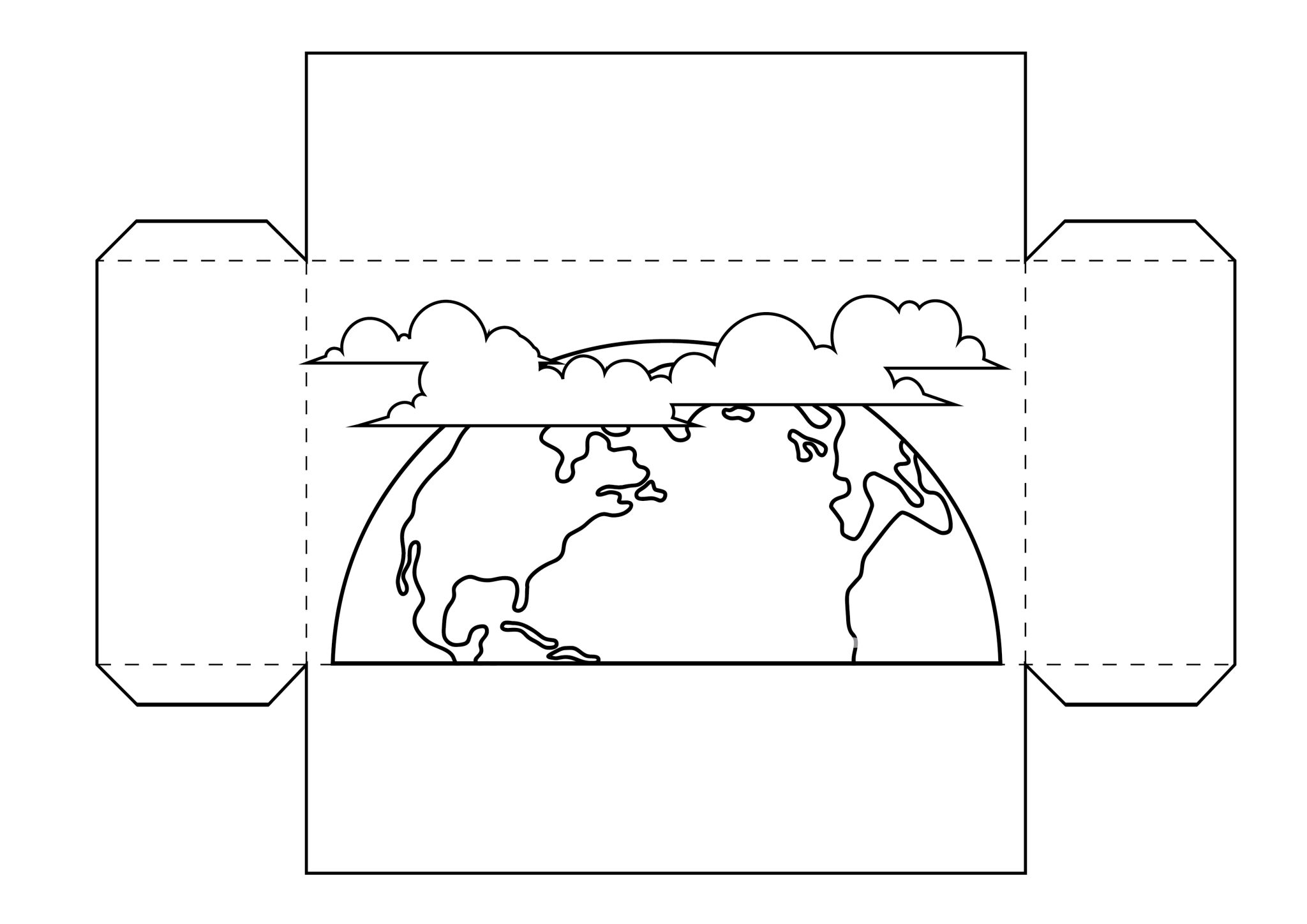3D Layers of the Atmosphere Worksheet