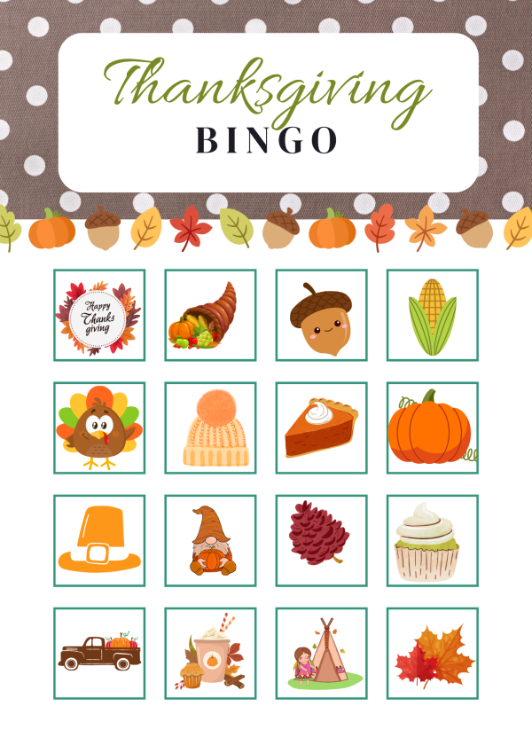free thanksgiving printables for adults and kids