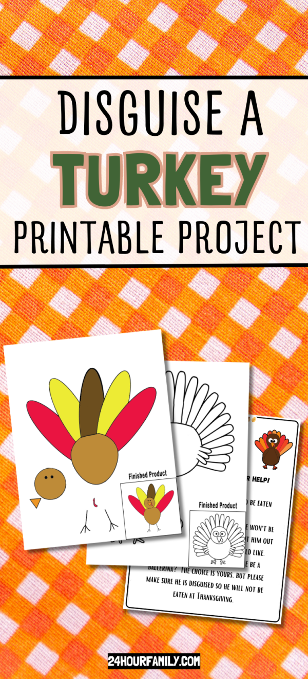 disguise a turkey free printable