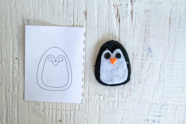 assemble the animal pencil topper