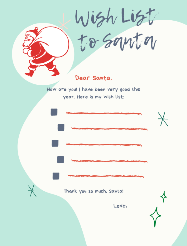 wish list to santa