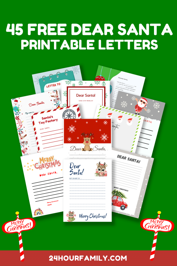 45 free printable letters to santa printables free pdf