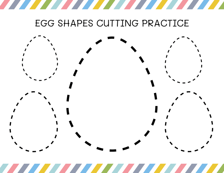 18 Cutting Shapes Worksheets (Free Printables) - 24hourfamily.com