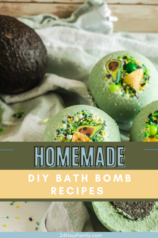 Homemade Bath Bomb Recipes DIY Essential Oil Recipes