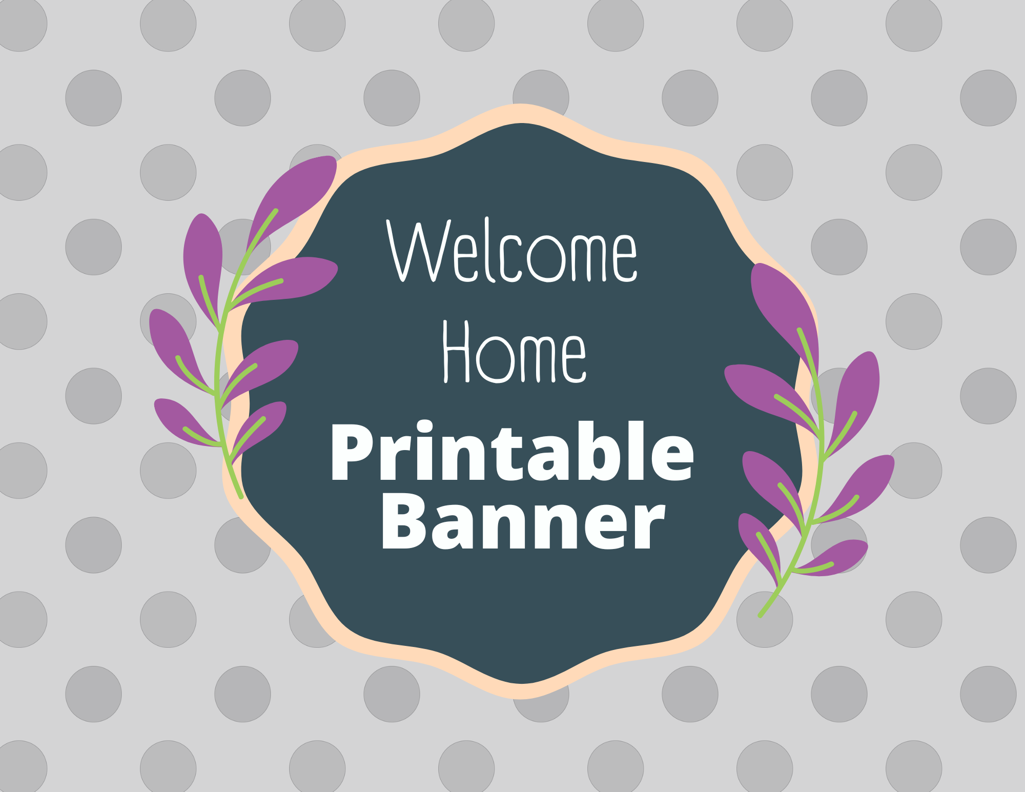 Posionks – Set Di 2 Banner 'Welcome Home' 180x30 Cm – Decorazioni Per Feste, Riunioni Di Famiglia, Natale, In Poliestere Con Cordino, Blu Scuro E Oro