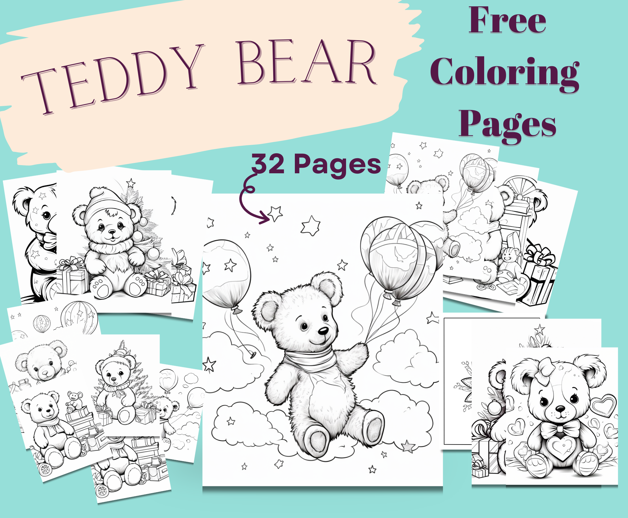 32 Free Teddy Bear Coloring Pages (Updated 2023)