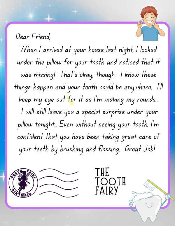 letter from the tooth fairy pdf 